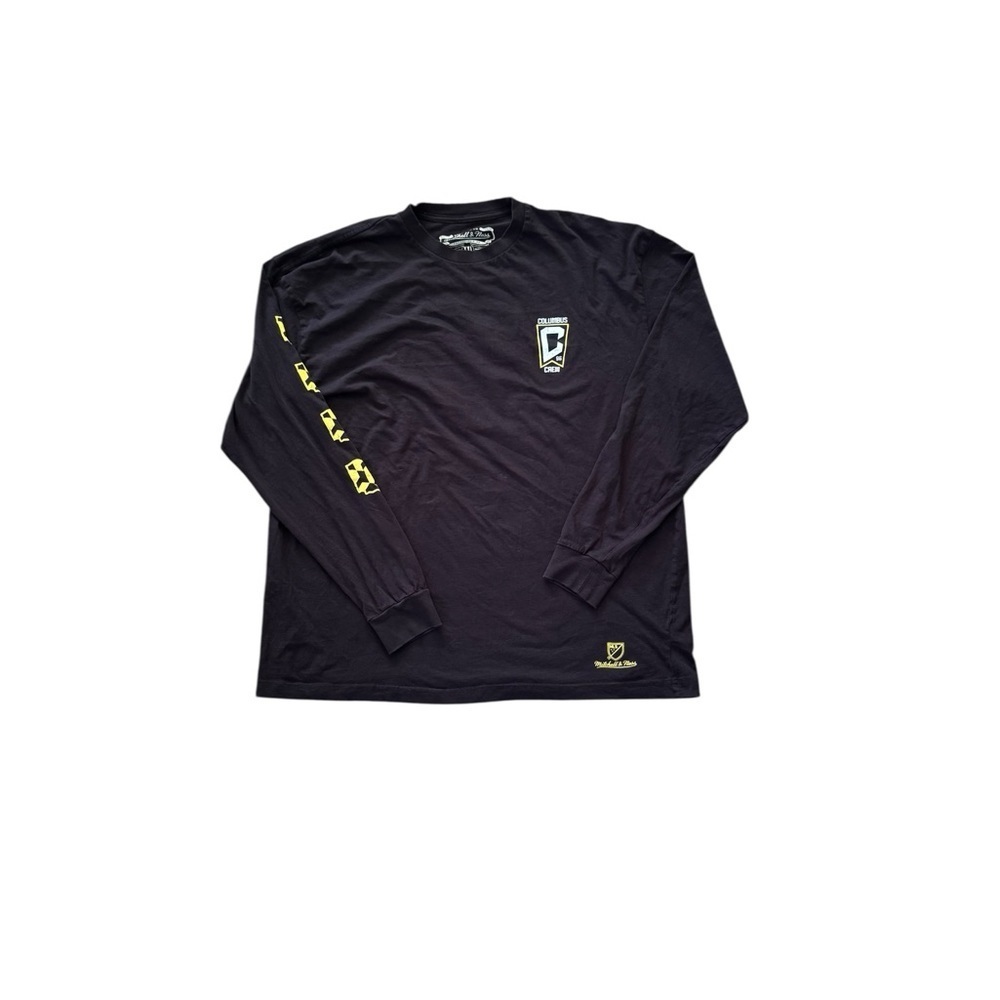 Columbus Crew Mitchell & Ness Long Sleeve T Shirt Men Size XXL